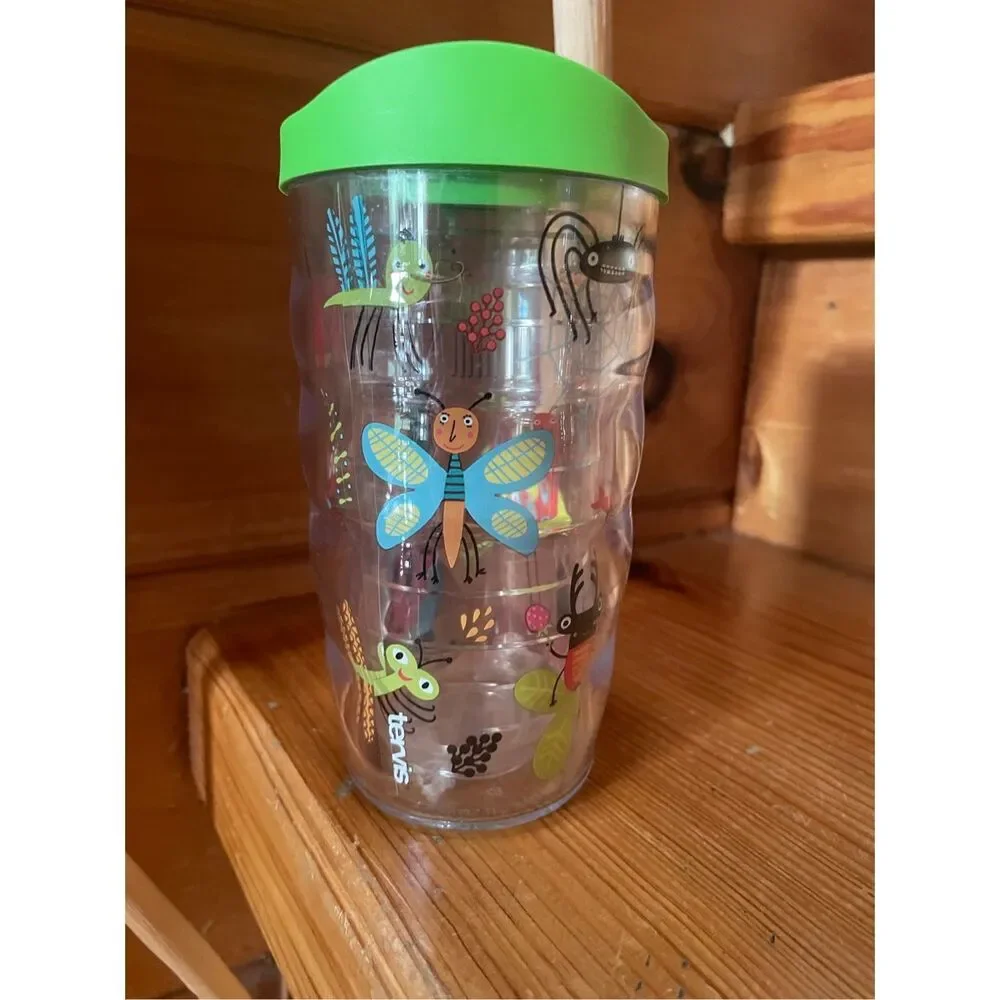 Tervis Cool Bugs Made in USA Double Walled Insulated Tumbler Cup, 10oz Wavy